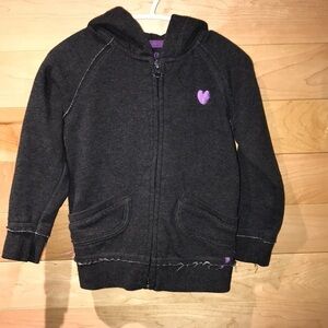 4/$25 Girls Joe fresh zip up sweater size 4